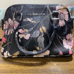 Liz Claiborne Crossbody Handbag Floral
